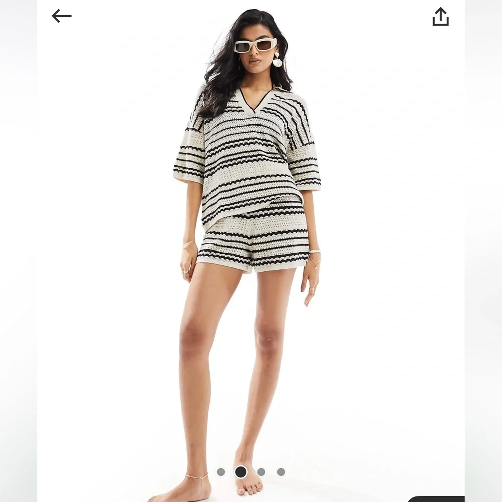 ASOS DESIGN knitted beach set - Picture 4 of 4